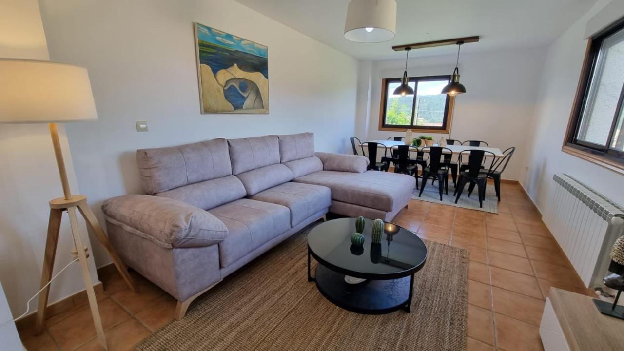 Preciosa Villa De 5 Dormitorios Rias Bajas Arcade Bagian luar foto