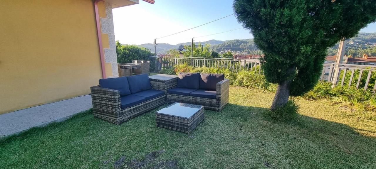 Preciosa Villa De 5 Dormitorios Rias Bajas Arcade Bagian luar foto